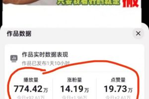 3月最新抖音暴力涨粉技术，快速涨粉安全无风险，一天涨1-10W粉