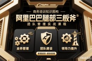 团队管理必学课程系列，阿里巴巴“腿部三板斧”
