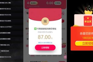 网络项目万能辅助工具_万能配合拉新项目吃遍提成